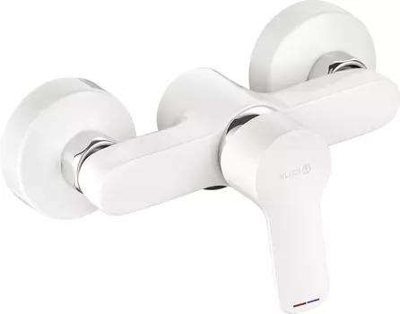 Смеситель для душа Kludi Pure&Easy 378419165 белый, хром