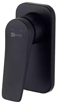 Смеситель для душа Lemark Bronx LM3723BL черный матовый