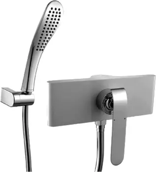 Смеситель для душа Lemark Melange LM4903CW белый, хром