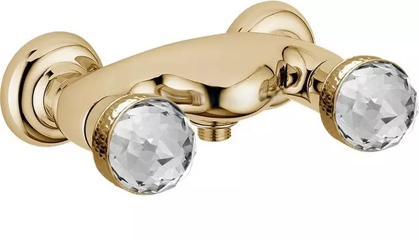 Смеситель для душа Migliore Axo Swarovski золото (ML AXO-646F DO)
