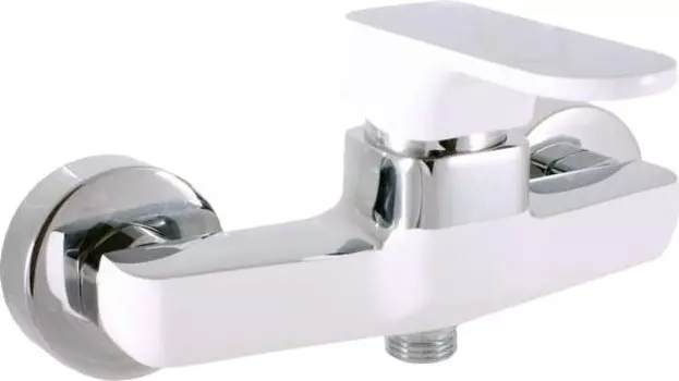 Смеситель для душа Rav Slezak белый, хром (YU180.5CB)