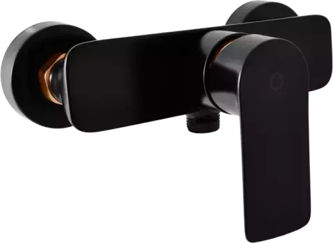 Смеситель для душа Rav Slezak Vltava черный матовый - золото