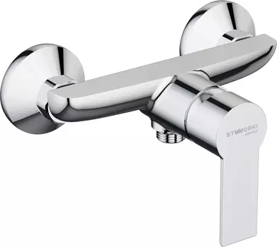 Смеситель для душа STWORKI by Damixa Хельсинки HFHS20000 хром, настенный, однорычажный, латунь