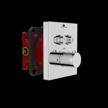 Смеситель для душа Vincea термостатический хром