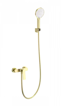 Смеситель для душа WONZON & WOGHAND, Брашированное золото (WW-B2585-BG)