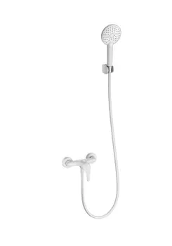 Смеситель для душа Wonzon & Woghand WW-4540-MW матовый белый