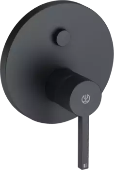 Смеситель для душа встраиваемый Kludi Nova Fonte черный матовый