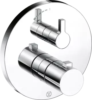 Смеситель для душа встраиваемый Kludi Nova Fonte Pura хром