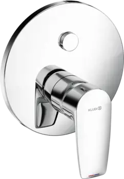 Смеситель для душа встраиваемый Kludi Pyre&solid хром