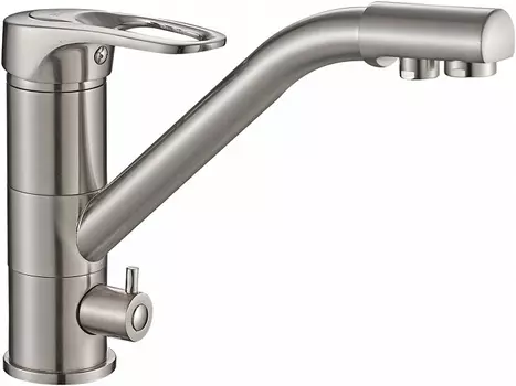 Смеситель Steel Hammer SH 321 SATIN для кухонной мойки