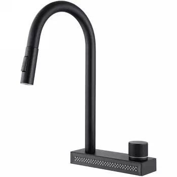 Смеситель для кухни Abber Wasser Kreis AF8114B матовый черный