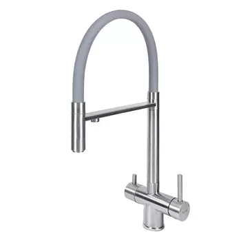 Смеситель для кухни BOND Smart B61-0400 сталь