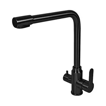 Смеситель для кухни BOND Smart B65-0488 матовый черный