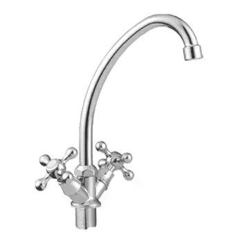 Смеситель для кухни Cron CN4008-2, хром