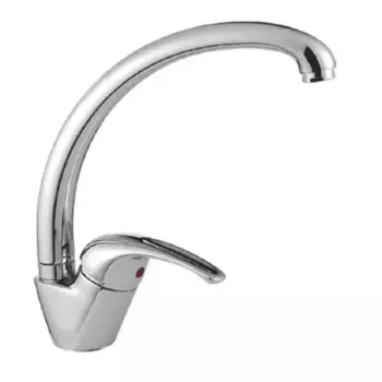 Смеситель для кухни Cron CN4129, хром