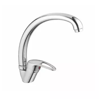 Смеситель для кухни Cron CN4139, хром