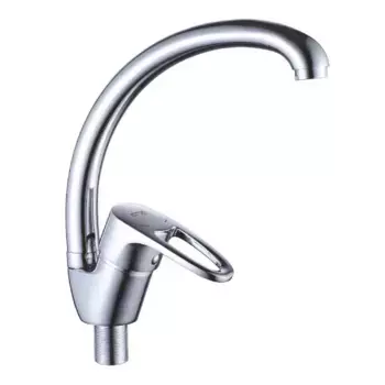 Смеситель для кухни Cron CN4165-2, хром