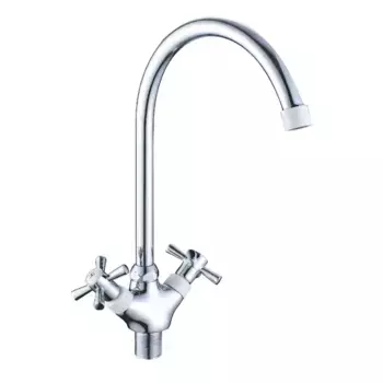 Смеситель для кухни Cron CN46142-8, белый