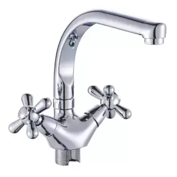 Смеситель для кухни Cron CN4625, хром