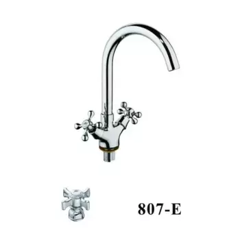 Смеситель для кухни D-Lin D153807-E, хром