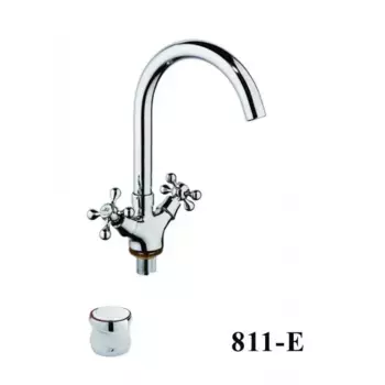 Смеситель для кухни D-Lin D153811-E, хром