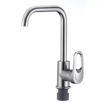 Смеситель для кухни D-Lin D155404-L, хром