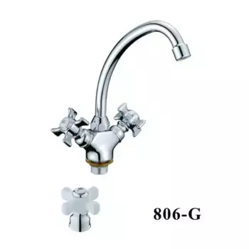 Смеситель для кухни D-Lin D156806-G, хром