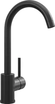 Смеситель для кухни Domaci Равенна KS-01b черный