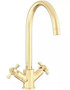 Смеситель для кухни E.C.A. Quadrille золото