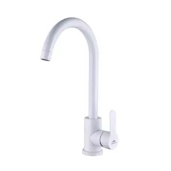 Смеситель для кухонной мойки Fashun A54001-8 белый