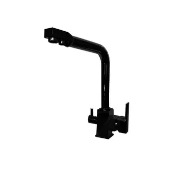 Смеситель для кухонной мойки Fashun A4355-7 с возможностью подключения фильтра черный