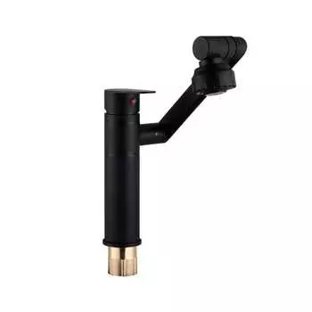 Смеситель для кухонной мойки Fashun A4017-7 черный