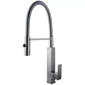 Смеситель для кухонной мойки Fashun A54102-3 с гибким изливом хром