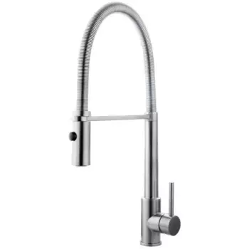 Смеситель для кухонной мойки Fashun A54111-3 с гибким изливом хром