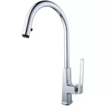 Смеситель для кухонной мойки Fashun A6057 хром