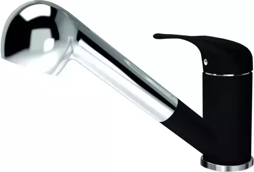 Смеситель для кухни Florentina Сигма FL черный матовый