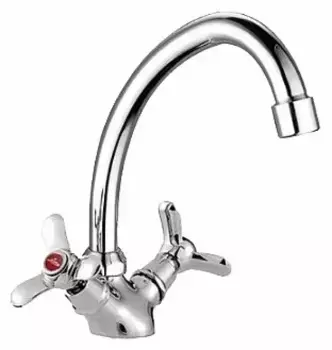Смеситель для кухни Frap H12 хром