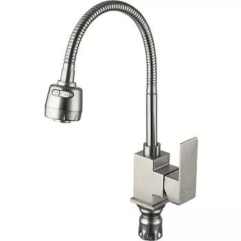 Смеситель для кухни Frap хром глянцевый