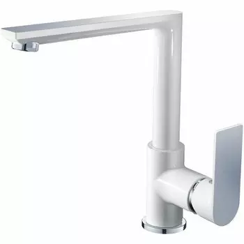 Смеситель для кухонной мойки Haiba HB70505-8 белый, хром