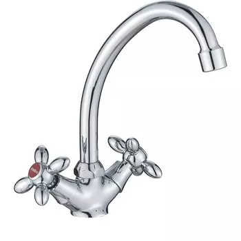 Смеситель для кухонной мойки Haiba HB4927 хром