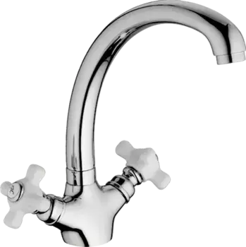 Смеситель для кухонной мойки Haiba HB4218 хром