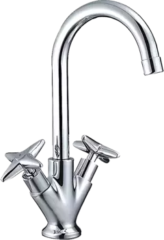 Смеситель для кухонной мойки Haiba HB4099 хром