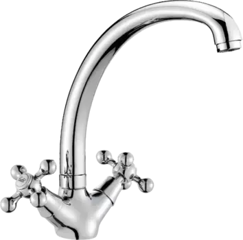 Смеситель для кухонной мойки Haiba HB4719 хром