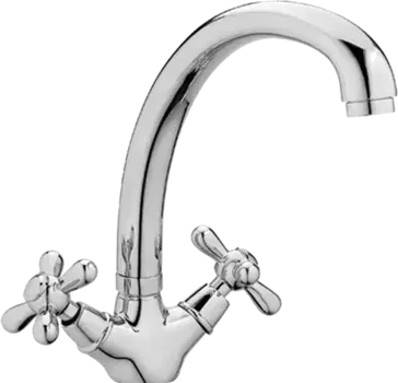 Смеситель для кухонной мойки Haiba HB4325 хром