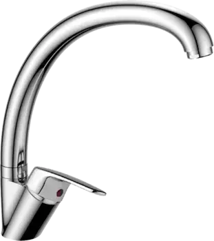 Смеситель для кухонной мойки Haiba HB4116-2 хром