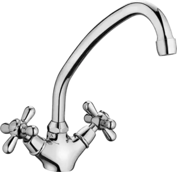 Смеситель для кухонной мойки Haiba HB4125 хром