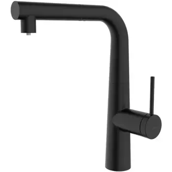 Смеситель для кухни IDDIS Pure PURBLPFi05 черный матовый, с выдвижным изливом