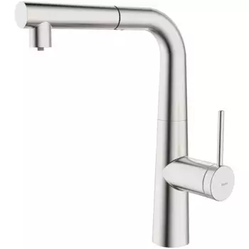 Смеситель для кухни IDDIS Pure PURBNPFi05 сатин, с выдвижным изливом