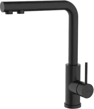 Смеситель для кухни IDDIS Rule RULBLLFi05 черный матовый