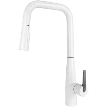 Смеситель для кухни Kaiser Claro белый матовый